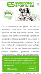 Mobile Screenshot of echipamentsportiv.eu